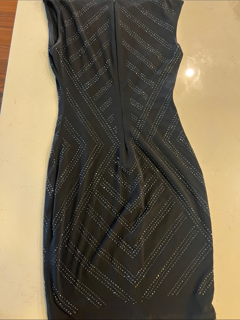 Cache Black Studded Bodycon Mini Dress - Picture 4 of 4